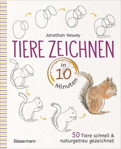 Tiere zeichnen minuten - zeichnen,