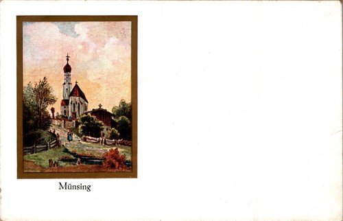 Litho gruss aus münsing - litho, bad