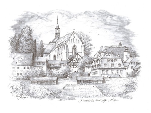 Landschaftsbild meißen - landschaftsbild,