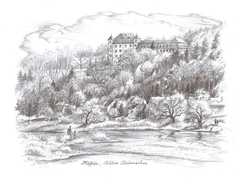 Landschaftsbild meißen - landschaftsbild,