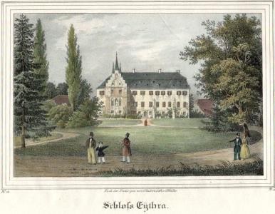 Schloss eythra nach der natur - schloss,