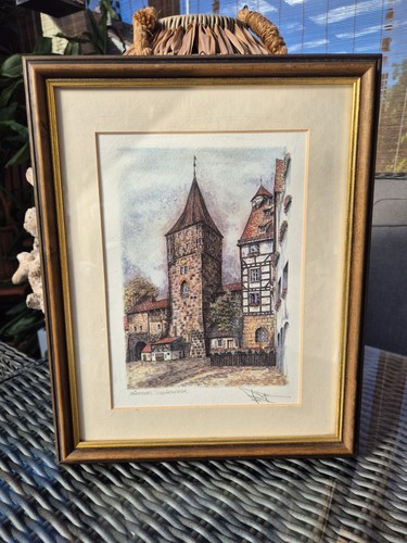 Vintage bild alt aquarell ralf - vintage,